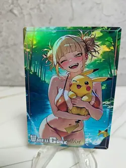 nico robin 4x mal Trading Card Waifu Goddess Story Anime Girl holo Karte Manga - Image 3
