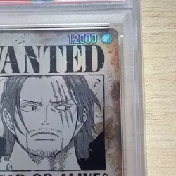 PSA 10 Shanks OP09-004 SR Wanted Emperors in the New World ONE PIECE Card Japan - Image 4