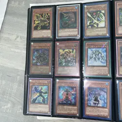 Yu-Gi-Oh Binder Page Holo 9 Cards Yamata Dragon, Winged Dragon, Rai Jin, Snyffus - Image 2