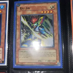 Yu-Gi-Oh Binder Page Holo 9 Cards Yamata Dragon, Winged Dragon, Rai Jin, Snyffus - Image 3