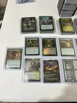 Magic The Gathering Bulk Green 500+ Cards All Green!!! - Image 4