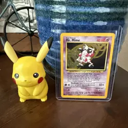 Pokemon Card - Mr. Mime Jungle 6/64 Holo Rare No Symbol Error Misprint - Image 1