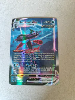 Inteleon VMAX 266/264 Fusion Strike Alternate Full Art Ultra Rare Pokemon Card - Image 1