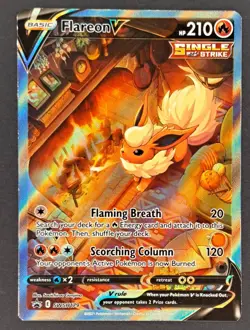 Flareon V SWSH179 SWSH: Sword & Shield Promo Cards Holo - Image 1