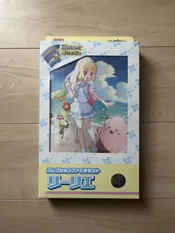 New Pokemon Cards Game Collection File Set Lillie Battle Partners Japan - Image 1