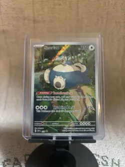 Snorlax ETB Promo Scarlet & Violet 151 Black Star Holo Card #051 Pokemon TCG - Image 1