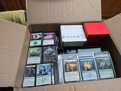1000 Cards Bulk Lot With Commander Deck - Image 1