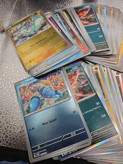 Pokemon Mega Evolution Bulk Lot Includes Holos And Reverse Holos 92 Cards - Image 3
