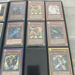 Yu-Gi-Oh Binder Page Holo 8 Cards 1996 Tartaruga, Armed Dragon, Night Assailant - Image 1