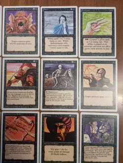 1994 Magic: The Gathering - Revised(3rd) - Lot of 30 Vintage ⚫ Cards - EX/NM - Image 3