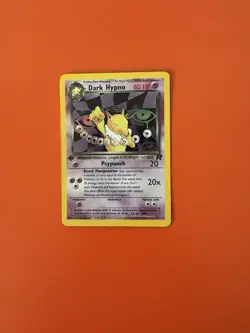 1st Edition DARK HYPNO Holo Pokemon Card - WOTC - Team Rocket - 9/82 - MP - Image 4