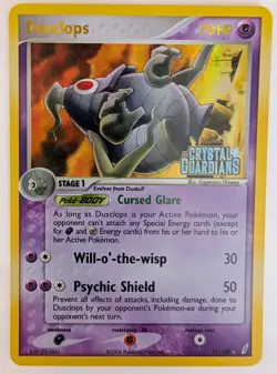 Dusclops - 17/100 - Pokemon Crystal Guardians Reverse Holo Card NM/LP - Image 3