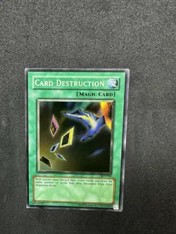 Yu-Gi-Oh! TCG Card Destruction Super Rare SDY-042 NM - Image 1