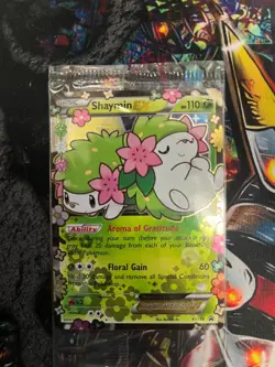 Pokemon Trading Card Game Shaymin EX XY148 Black Star Promo Holo Sealed 2016 - Image 1