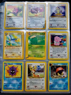Vintage Pokemon Binder Collection, WOTC Holo's, Skyridge, Base - 207 Cards - Image 4