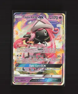 Tapu Lele GX 60a/145 Guardians Rising Alt Art Ultra Rare Holo Pokemon Card - Image 1