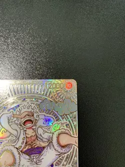 Luffy OP05-119 SEC Parallel A Fist of Divine Speed 3rd Anniversary SP Card Gold - Image 4