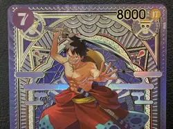 ONE PIECE Card Game A Fist of Divine Speed OP11 Luffy Tarou japanese - Image 2