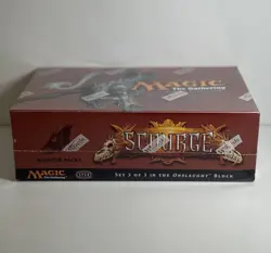 Magic: The Gathering Scourge Booster Box Factory Sealed! MINT CONDITION! 2003! - Image 2