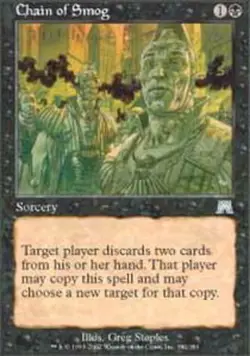 1x Chain of Smog Light Play, English Onslaught MTG Magic - Image 1