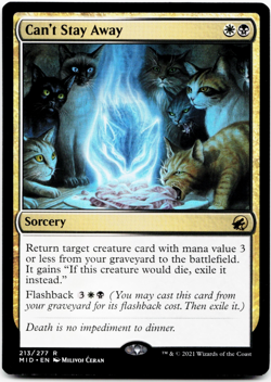 Can't Stay Away [Innistrad: Midnight Hunt] MTG Magic ⚪💀 - Image 3