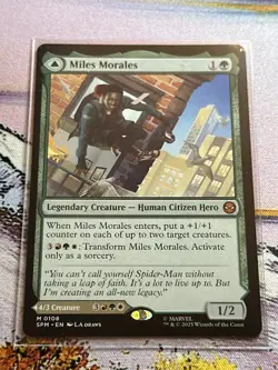 MTG Miles Morales - 108 / English / Near Mint Marvel Spider-Man Magic Mtg - Image 3