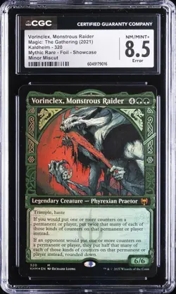 2021 KALDAHEIM #320 MAGIC: THE GATHERING VORINCLEX, MONSTROUS RAIDER CGC 8.5 - Image 1