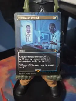 Permission Denied (Borderless) Universes Beyond: Jurassic World Collection Foil - Image 1