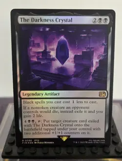 Magic the Gathering The Darkness Crystal Final Fantasy Foil - Image 1