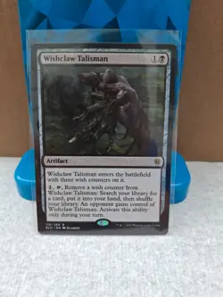 WISHCLAW TALISMAN 110 Throne of Eldraine MTG Magic NM - Image 1