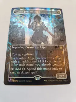 MTG - Giada, Font of Hope - Foundations Borderless Mana Foil - Mint Condition - Image 2