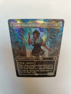 MTG - Giada, Font of Hope - Foundations Borderless Mana Foil - Mint Condition - Image 5