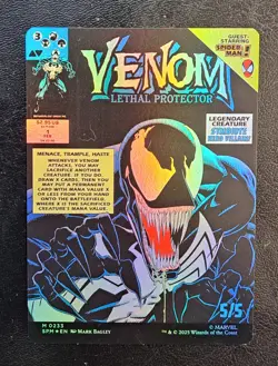 Eddie Brock (233) (Borderless) Marvel's Spider-Man Foil, Magic The Gathering MTG - Image 2