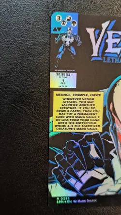 Eddie Brock (233) (Borderless) Marvel's Spider-Man Foil, Magic The Gathering MTG - Image 5