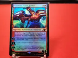 Chandra, Spark Hunter Aetherdrift Foil NM - Image 1