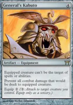 General's Kabuto LP, English MTG Champions of Kamigawa - Image 1