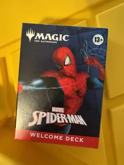 MAGIC THE GATHERING MARVEL SPIDER MAN WELCOME DECK SDCC 2025 PROMO PACK - Image 1