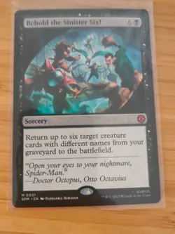 MTG Behold the Sinister Six! 0051 Spider-Man M/NM Free UK P&P - Image 1