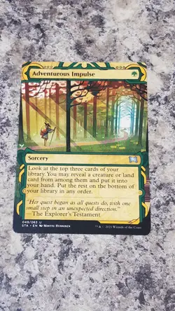 Adventurous Impulse - Strixhaven Mystical Archives Magic the Gathering MTG Nice! - Image 1
