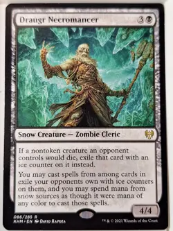Draugr Necromancer - Kaldheim - Magic the Gathering MTG Nice! - Image 1