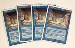 Flash Flood (4) LP/MP Chronicles MTG Magic the Gathering - Image 1