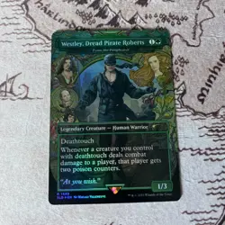 MTG English Westley, Dread Pirate Roberts - Fynn, the Fangbearer NM Foil - Image 2