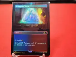 Riverpyre Verge (Borderless) Aetherdrift Foil NM - Image 1