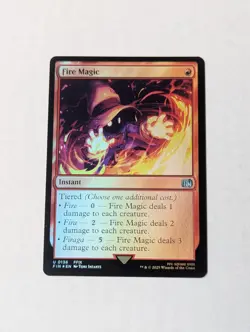 Fire Magic Final Fantasy Foil - Image 1