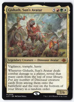 Gishath, Sun's Avatar M The Lost Caverns of Ixalan 229 NM - Image 1