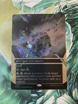 Nesting Grounds (0121) (Borderless) (Galaxy Foil) - Edge of Eternities NM-M - Image 1