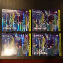 Edge of Eternities Collector Booster Box MAGIC THE GATHERING Sealed (4) Lot - Image 1