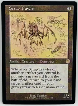 MTG Scrap Trawler (Schematic) The Brothers' War: Retro Frame Artifacts Regular - Image 1