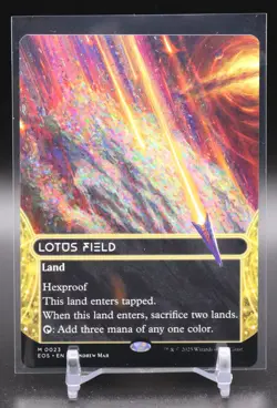 Lotus Field (MYTHIC 0023) (Borderless) Edge of Eternities: Stellar Sights MTG - Image 1