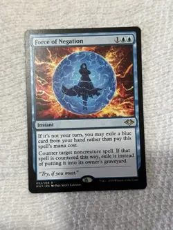 Force of Negation Modern Horizons 1 Magic: The Gathering Near Mint Condition - Image 1